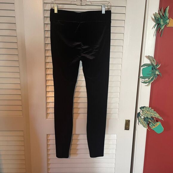 J CREW | black velour skinny pants S - Picture 4 of 7